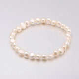 AA Natural Freshwater Pearl Bracelet Rice Shape Bead Bracelets For Woman
