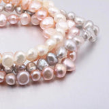 AA Natural Freshwater Pearl Bracelet Rice Shape Bead Bracelets For Woman