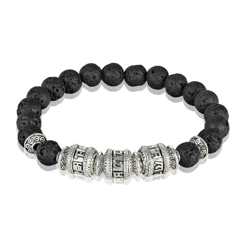 OM MANI PADME HUM Stone Bracelet for Men & Women