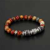 OM MANI PADME HUM Stone Bracelet for Men & Women