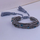 Pink Evil Eye Bracelet Protection Jewelry for Women Talisman Lucky Charm Bead