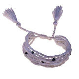 Pink Evil Eye Bracelet Protection Jewelry for Women Talisman Lucky Charm Bead