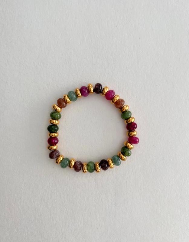 Natural Stone Bracelet Gradient Beaded Bracelets for Women