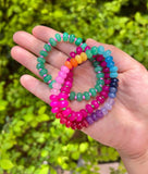 Natural Stone Bracelet Gradient Beaded Bracelets for Women