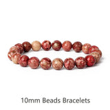 Reiki Chrysanthemum Stone Bracelets 6/8/10mm Quartzs Energy Stone Bracelet