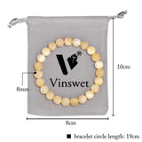 Sodalite Stone Bead Bracelet 8MM Round Stone Bangle