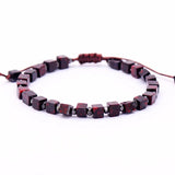 Square Hematite Beads Bracelet for Men
