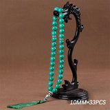 10mm Turquoises Tassel Pendant Quartz Stone Bead Tasbih