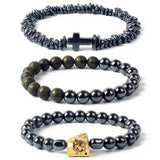 Energy Magnetic Hematite Bracelets for Men Women