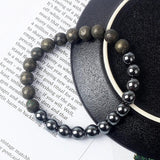 Energy Magnetic Hematite Bracelets for Men Women
