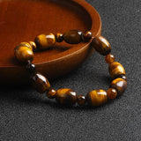 Green Peacock Agate Bracelets Women Natural Stone Beads Bangle