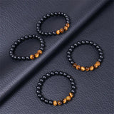 70th Birthday Natural Stone Bracelet