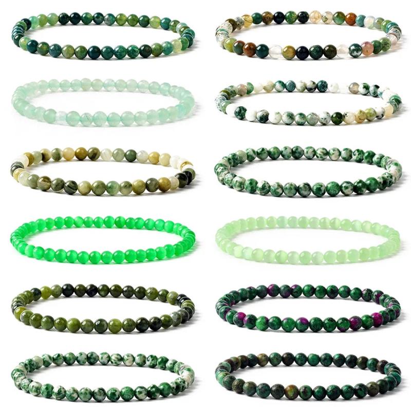4MM Quartz Tiny Beads Bracelet Crystal Bead Healing Jewelry