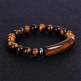 Opal Beaded Rectangle Bracelet Natural Stone Jewellery