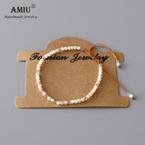 Natura Mother Of Pearl Bracelet Beads Adjustable Bracelet