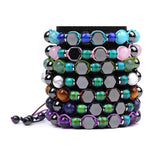 Natural Stone Mood Bracelet - Changeable Emotion Feeling Beads Charm Bracelet