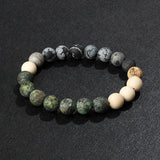 Solar System Bracelet Natural Stone Yoga Chakra Jewelry