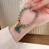 Opal Zircon Moon Crystal Bracelet Gift Women