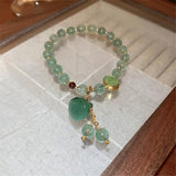 Opal Zircon Moon Crystal Bracelet Gift Women