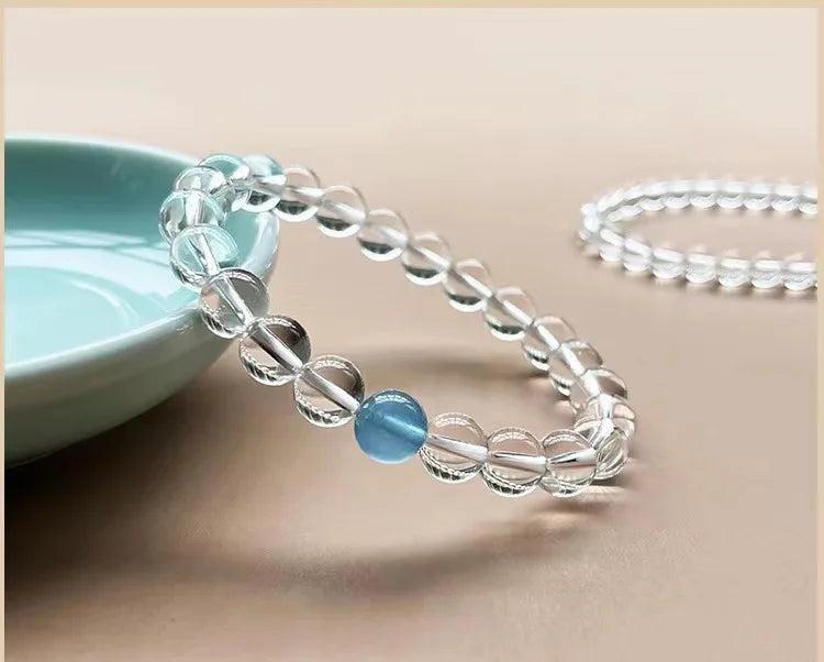 Natural Crystal Bracelet Energy High Round Stone Gemstone Jewelry