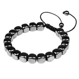 Healing Chakra Stone Protection Bracelet Hematite Gemstone Bangle