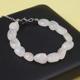 Natural Stone Bracelet Beaded Irregular Shape Charms Loose Beads