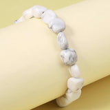 Natural Stone Bracelet Beaded Irregular Shape Charms Loose Beads