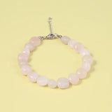 Natural Stone Bracelet Beaded Irregular Shape Charms Loose Beads