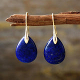 Amethyst Pendant Earrings Natural Stone Crystal Jewelry