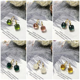Candy Crystal Stone Tassel Earrings Women Girls Jewelry
