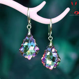 Baroque Pendant Crystal Tourmaline Necklace