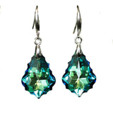 Baroque Pendant Crystal Tourmaline Necklace