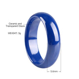 Ceramic Rings For Women Men 6mm Comfort Fit Wedding Gift