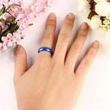 Ceramic Rings For Women Men 6mm Comfort Fit Wedding Gift
