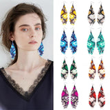 Kaseakia Beaded Dangle Earrings for Women, Bohemian Tassel Drop Earrings