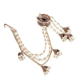 Kinel Indian Earring Headdress Jewelry With Metal Pendant Bridal Bijoux