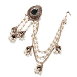 Kinel Indian Earring Headdress Jewelry With Metal Pendant Bridal Bijoux