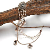 Kinel Indian Earring Headdress Jewelry With Metal Pendant Bridal Bijoux