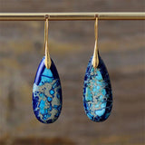 Bohemian Natural Stone Earrings For Women