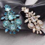 Sparking Aqua Gemstone Drop Earring for Women Sweet Girls
