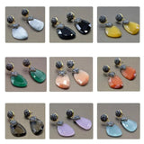 Boho Geometric Stud Earrings Set - DIY Jewelry Charms