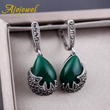 Water Drop Stone Earrings With Rhinestones Ladies Jewelry