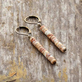Natural Stone Vintage Earrings Bohemian Jewelry