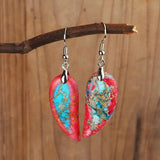 Reiki Natural Healing Stone Emperor Stone Earrings Mix Temperament