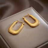 316L Stainless Steel Heart Turquoise Earrings For Women