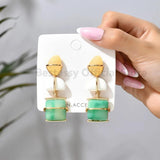 Natural Stone Earrings Pendants Euro American Jewelry For Women