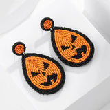 Bohemia Handwoven Rice Bead Earrings