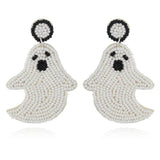 Bohemia Handwoven Rice Bead Earrings