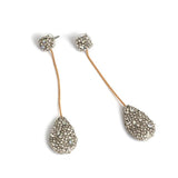 Crystal Gem Stone Dangle Earrings for Women