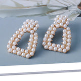 Crystal Gem Stone Dangle Earrings for Women